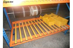 China Custom Industrial Rolling Shelves , Garage Storage Carton Flow Rack Systems Plastic supplier