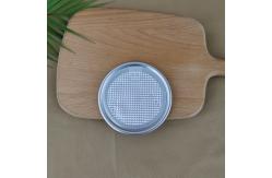 China Wrinkle Alum Foil Food Grade 153mm Easy Peel Off Lid supplier