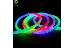 China Dynamic Pixel RGB 360 Degree Neon Flex IP68 For Outdoor Lighting supplier