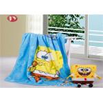 Printed Micro Plush Raschel Throw Blanket , Micro Raschel Blanket Washable Throws Bedding 50 X 60 for sale
