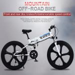 Magnesium Alloy Lithium Battery Foldable Electric Bicycle 60km for sale