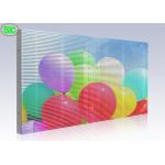 Windows Transparent LED Screen , P6.25 Glass Led Panel Video Wall Outdoor