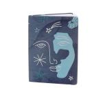 60sht 70gsm Recycled Paper Notebook Small Office Stationery SGS With Elastic Band