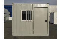 China Bar Lock 9ft Steel Storage Containers , ISO Standard Container Waterproof supplier