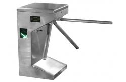 China Waist Height Full Automatic Turnstile Gate Barrier For Access Control System supplier