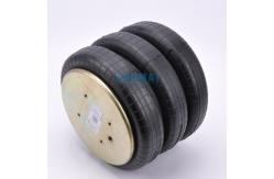 China Rubber Suspension Air Spring 381mm Height Triple Convoluted Air Bellow supplier