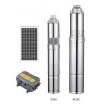 DC Brushless Screw Solar Deep Well Pump For Hotel / Swimming Pool / Irrigation for sale