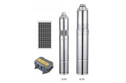 China DC Brushless Screw Solar Deep Well Pump For Hotel / Swimming Pool / Irrigation supplier