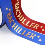 Custom Grosgrain Ribbon With Gold Foil Logo – Ideal For Gift Boxes & Garment Branding for sale