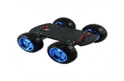 China 4WD All - Metal Motor Smart Car Chassis High Torque 120mAh Current supplier