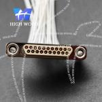 J30JB SERIES Glass Sintered Gas Sealed Rectangular Electrical Connector, J30JB-21TJL-Q9 for sale
