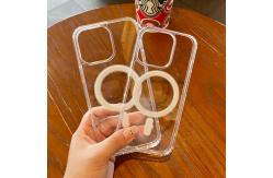China Crystal Clear MagSafe Case with 12FT Drop Protection supplier