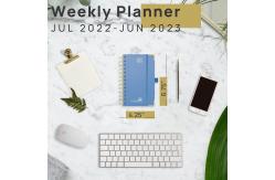 China O Binding Hardcover Weekly Planner Notebook FSC Certified Eco Friendly supplier