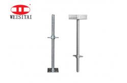 China 32mm Solid Adjustable Scaffolding Jack Base supplier