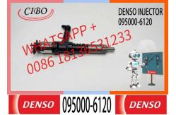 China 6261-11-3100 095000-6120 Diesel Fuel Injector for Komatsu PC750 supplier