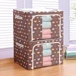 Odorless Fabric Covered Storage Boxes , Dustproof Clothes Storage Bins ISO9001