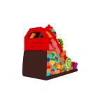Custom Inflatable Double Slides Candy Inflatable Slides Castle For Kids