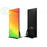 P1.86 RGB Color LED Floor Standing Poster Display For Supermarkets, Hotels And Restaurants for sale