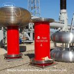Cylinder High Voltage Cable Testing Equipment GIS / GIL Testing 20-300Hz Frequency for sale