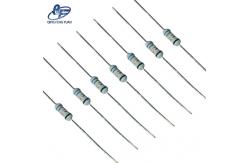 China Wire wound 3w resistor 60k ohm 2w 1 2512 5w 10ohm supplier