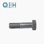 Carbon Steel Hexagonal Screws Outer Hex Bolt DIN933 For Electrical Tower Pylon for sale