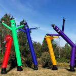 Custom Logo Advertising Inflatable Sky Dancer Balloons Wacky Waving Man Inflatable Air Dancer for sale