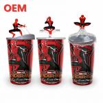 OEM Customized DC Straw Cup Cartoon Drink Cup Keychain Accessories Custom Figure for sale