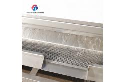 China SS Fruit And Vegetable Hair Roller Bubble Cleaning Machine 800KG/H supplier