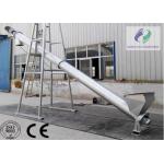 25m Max Length Flexible Feed Screw Conveyor For Wood Chips Positive Drive for sale