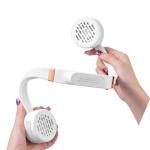 4000mAh 4W Wearable Neck Air Conditioner Bladeless Travel Handheld Fan for sale