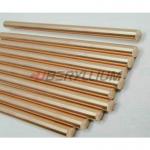 Dispersion Alumina Copper Round Rods For Relay Lades And Switches for sale