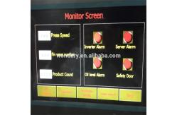 China 120 SPM Automatic Radiator Flat Top  Wavy Fin Making Machine supplier