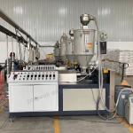 Plastic Extrusion Single Screw Extruding Machine For Nylon PA66 GF25 Thermal Break Strip for sale