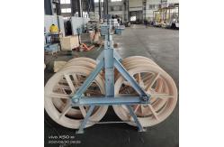 China Tandem Stringing Blocks For Stringing Two And Three Bundled Conductor Lines supplier