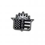 OEM Embroidery Hat Patches Pattern 2.5 Iron On / Sew On For Hats Decoration for sale