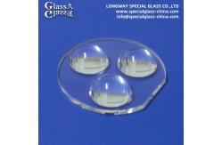 China Durable Borosilicate Glass LED Lighting Led Lens Resisting Hight Temperature supplier