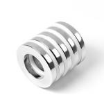 N42 round shape neodymium magnet with hole for sale