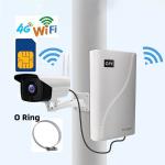 300mbps CAT4 POE Power Wifi Wireless Outdoor CPE SimCard 4G LTE Router For Camera Monitoring for sale