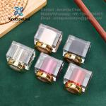 Stock Rectangular Glass Perfume Bottle Clear Cap For Perfume Bottles for sale