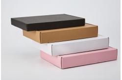 China Black Shipping Corrugated Cardboard Shipping Box Foldable Paper Printing supplier