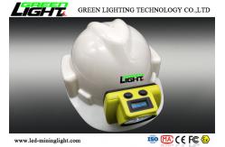 China 385lum CREE LED Miners Cap Lamp ABS Material 6800mA Battery Capacity High Brightness supplier