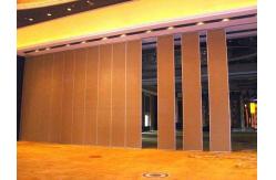 China Retractable Temporary Operable Sound Proof Sliding Partition Walls Panel Width 500 mm supplier