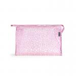 Makeup See Through Frosted Waterproof PVC Cosmetic Bag for sale