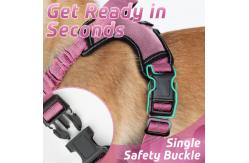 China Adjustable Nylon Dog Harness For Puppy Training Easy Control Handle supplier