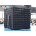 Oxford Cloth LED Inflatable Photo Booth Double Middle Door Camera Booths