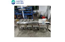 China SUS Food Grade Candy Stick Insert Machine Output 50-60 String Per Min supplier