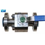Floating 600lb 6FA API Fire Safe Valve 0.5 Lever Operated With Locking Device for sale