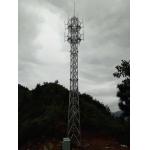 Wind Resistant Wireless Antenna Tubular Steel Tower for sale