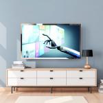 Straight Edge VESA 55'' Interactive Touch Screen TV With 4mm Cover Glass for sale