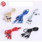 3 In 1 Micro Usb Cable 1m Retractable Type C Data Cables 3A Fast Charging Cable for sale